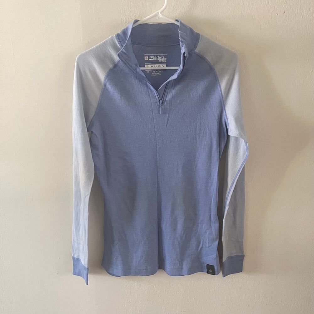 Mountain Warehouse Extreme Merino Wool Thermal Top Womens 8 Flawed Stain Base